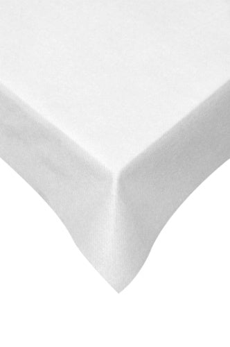 Swantex Swansoft White Table Cover 120cm