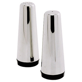 Genware Stainless Steel Conical Condiment Set 4x12cm