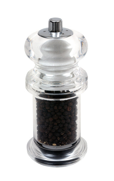 Genware Acrylic Combination Salt Shaker & Pepper Mill 14cm-5.5"