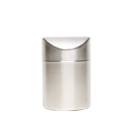 Genware Stainless Steel Table Bin 16.5x11.5cm