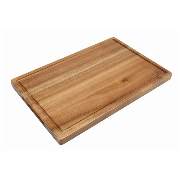 Genware Acacia Wood Serving Board 34x22x2cm