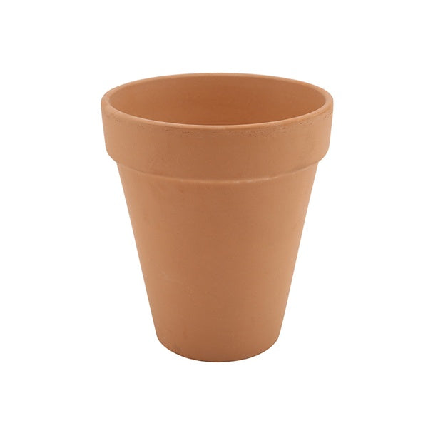 Genware Terracotta Tall Pot Rustic 10x12cm