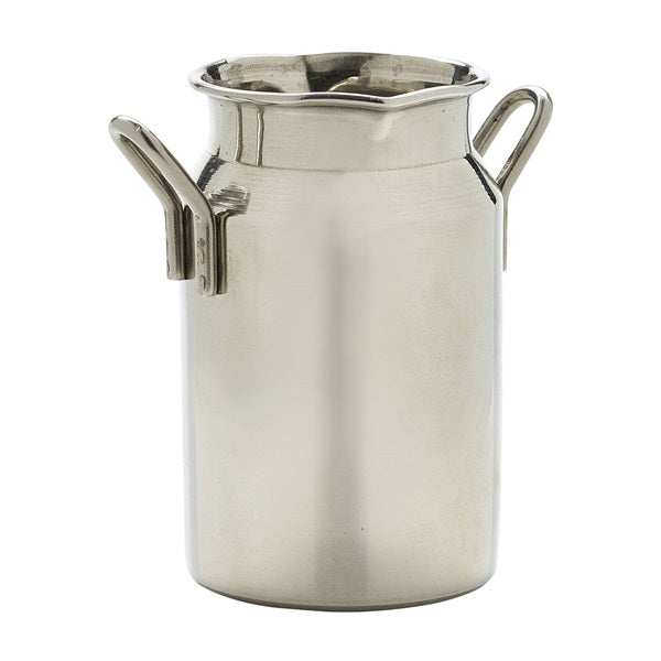 Genware Stainless Steel Mini Milk Churn 14cl/5oz