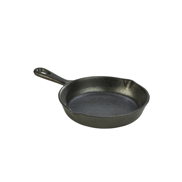 Genware Cast Iron Mini Frypan 15x3cm