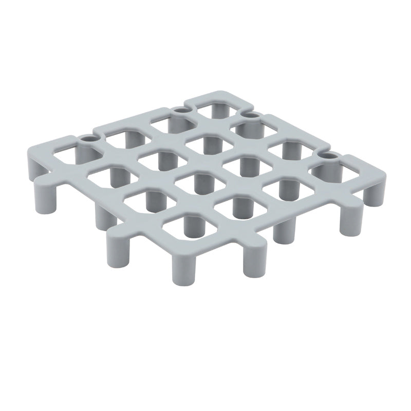 Genware Polypropylene Heavy Duty Dunnage Floor Rack 33cm square