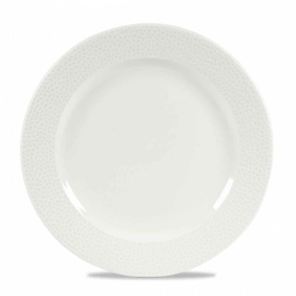 Churchill Isla Footed Plate White 30.5cm-12"