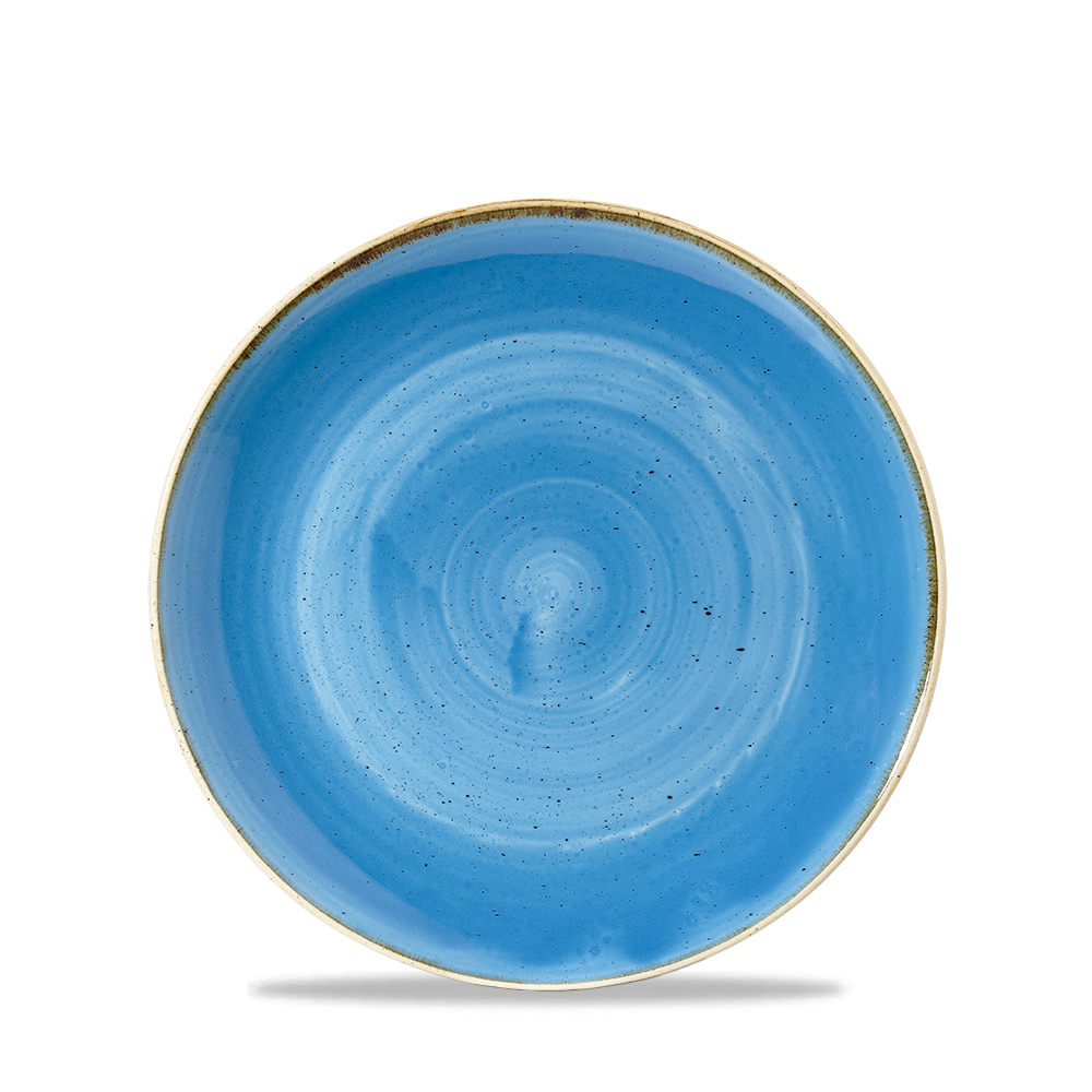 Churchill Stonecast Coupe Bowl Cornflower Blue 42.6cl-15oz