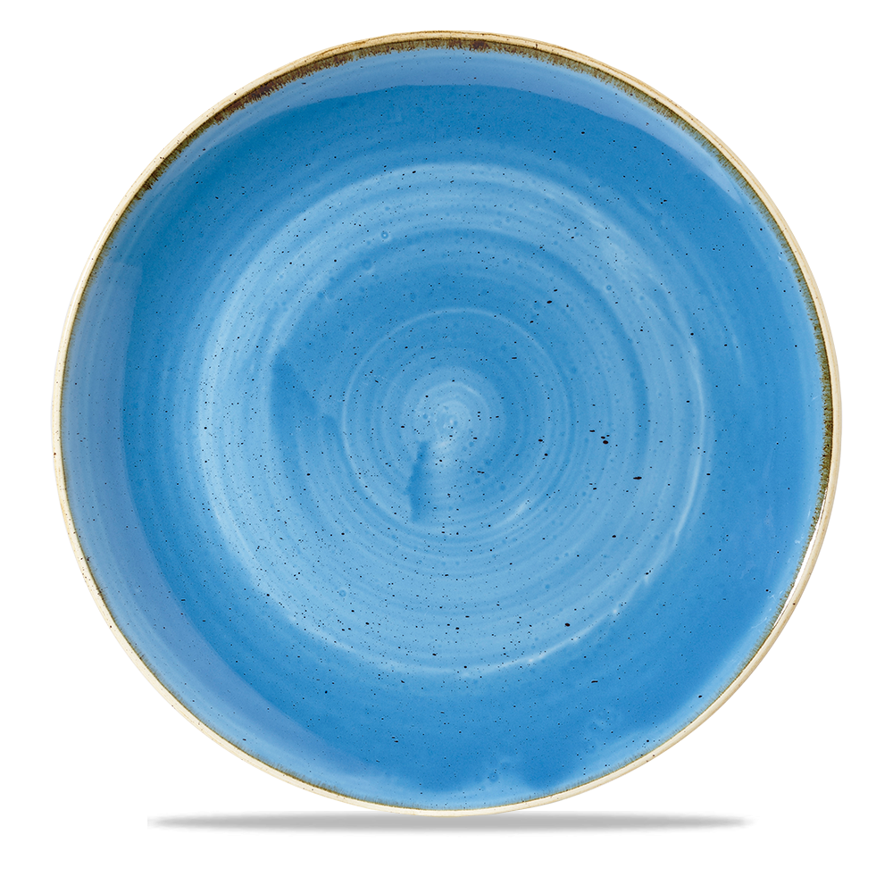 Churchill Stonecast Coupe Bowl Cornflower Blue 240cl-84.5oz