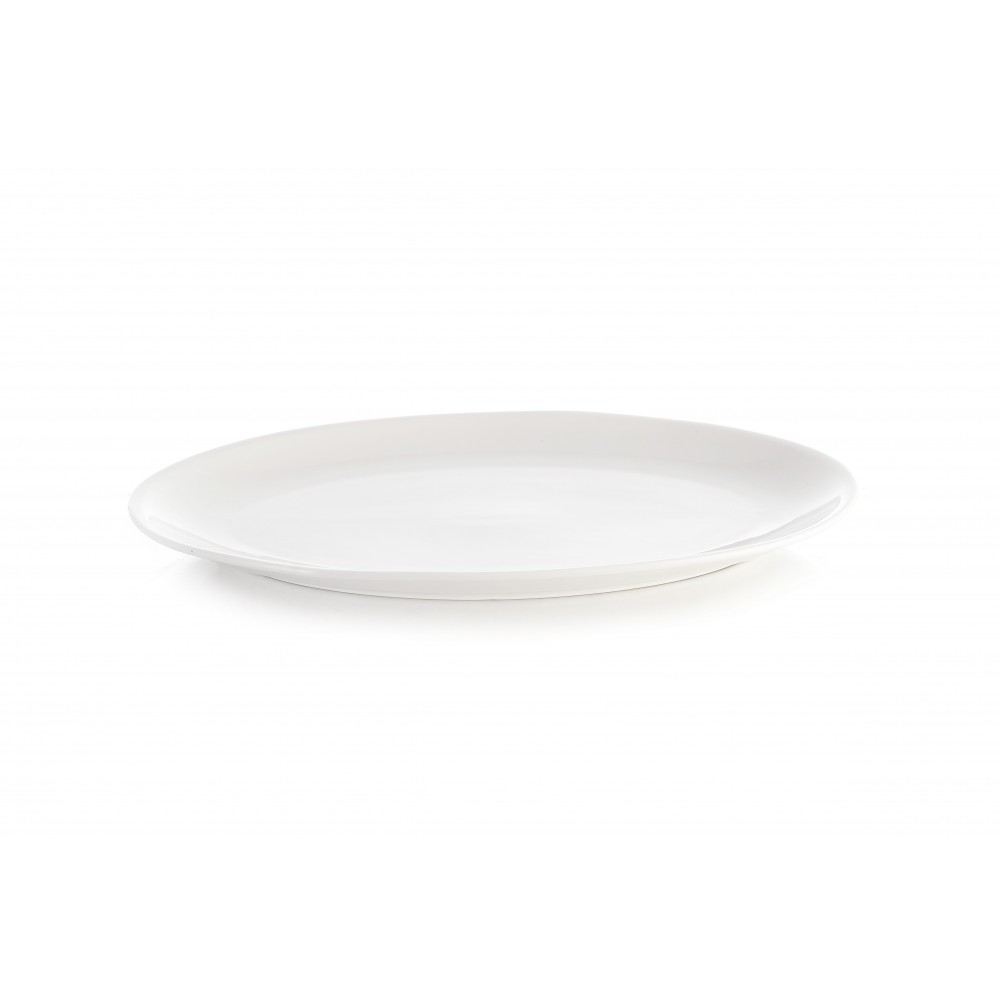 Professional White Oval Plate 36cm-14"