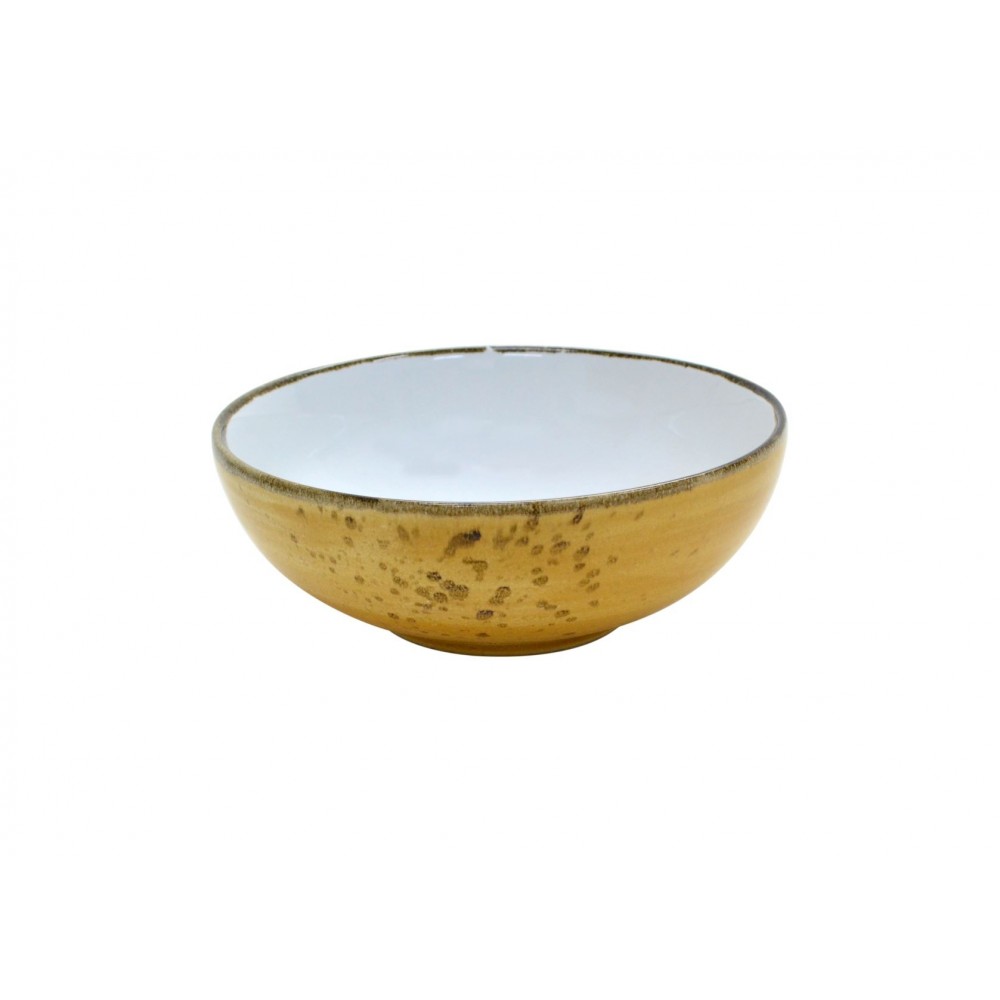 Sango Java Coupe Bowl Sunrise Yellow 16.8cm-6.5"