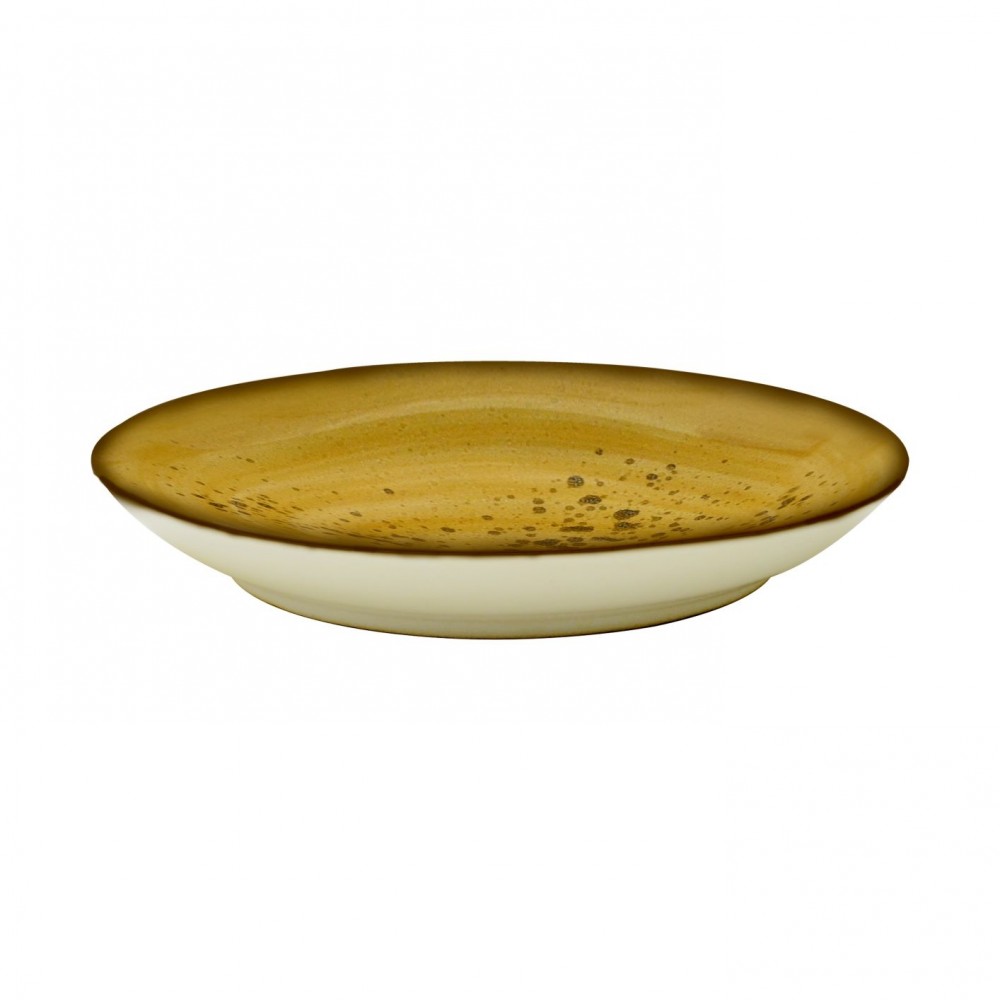 Sango Java Espresso Saucer Sunrise Yellow 12cm-4.5"