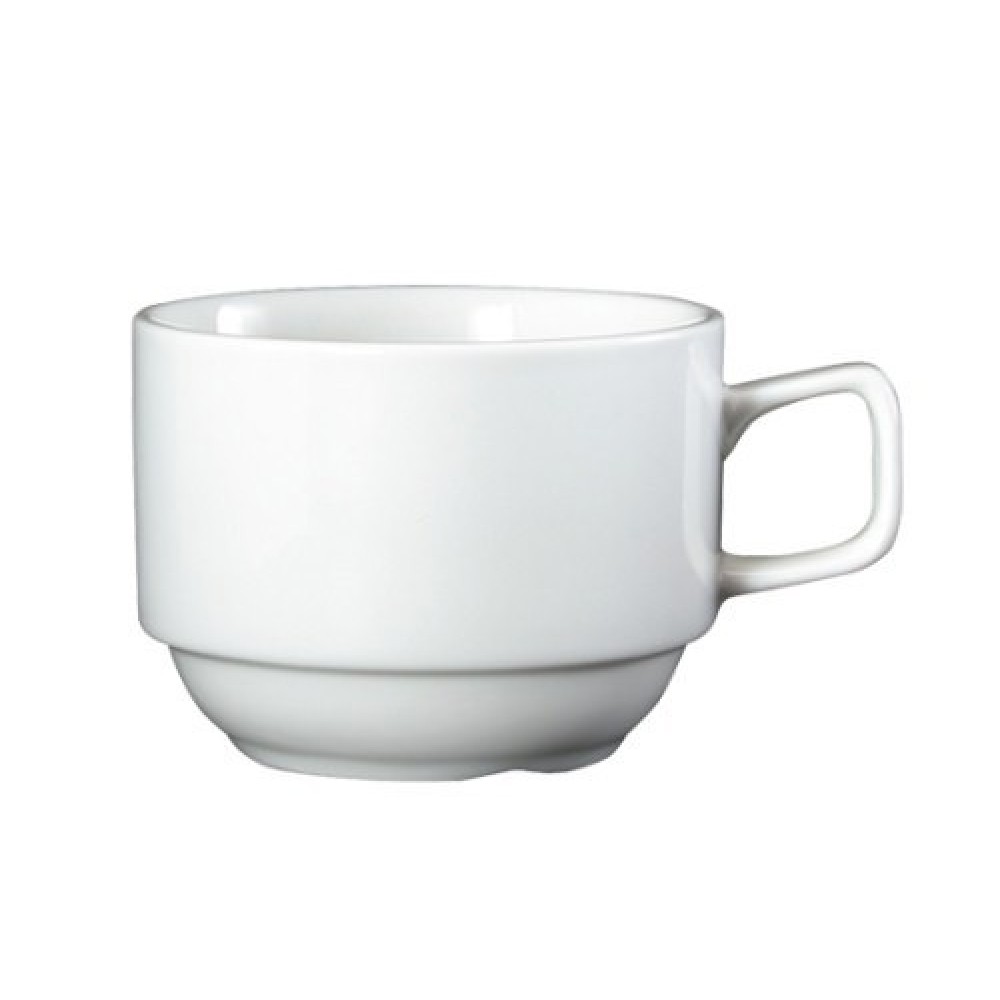 Genware Fine China Stacking Cup 20cl/7oz