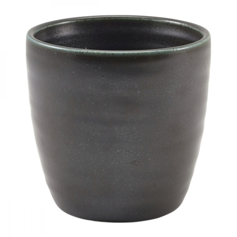 Terra Porcelain Chip Cup Black 32cl-11.25oz