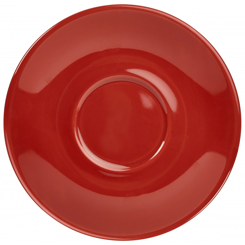 Genware Saucer Red 12cm-4.7"