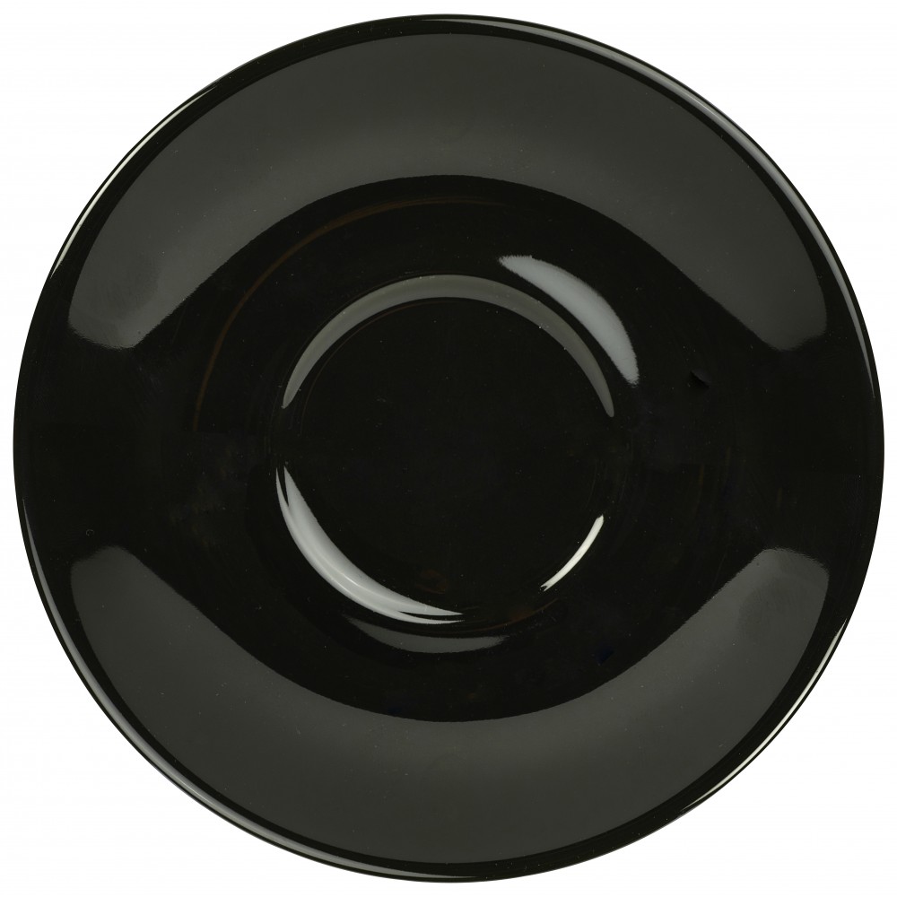 Genware Saucer Black 12cm-4.7"
