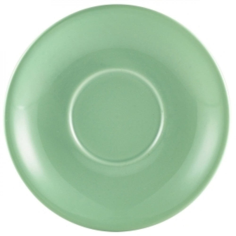 Genware Saucer Green 13.5cm-5.3"