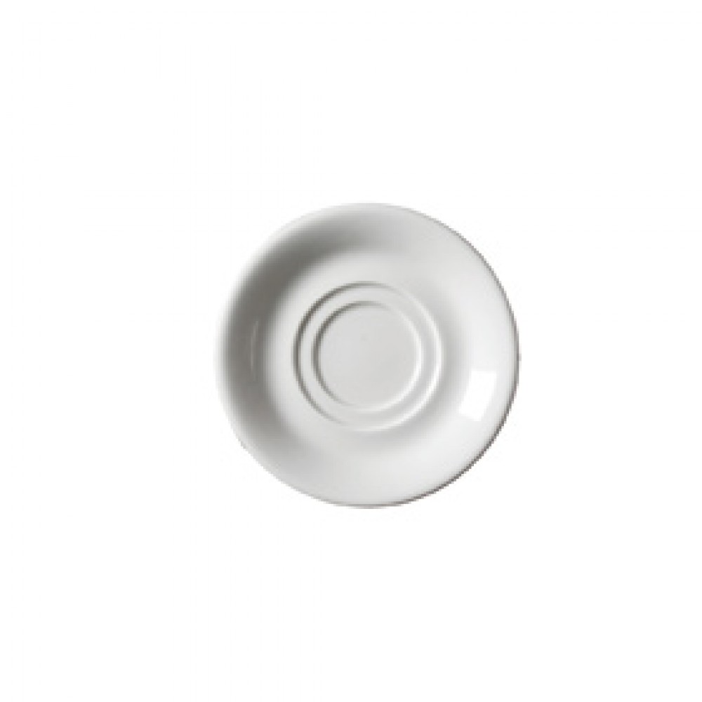 Genware Saucer 12cm-4.7" for Bowl Shaped Cup 9cl-3oz