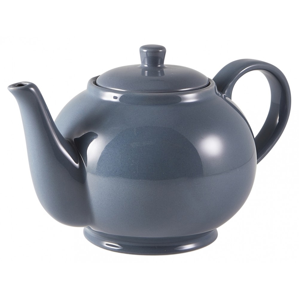 Genware Teapot Grey 85cl-30oz
