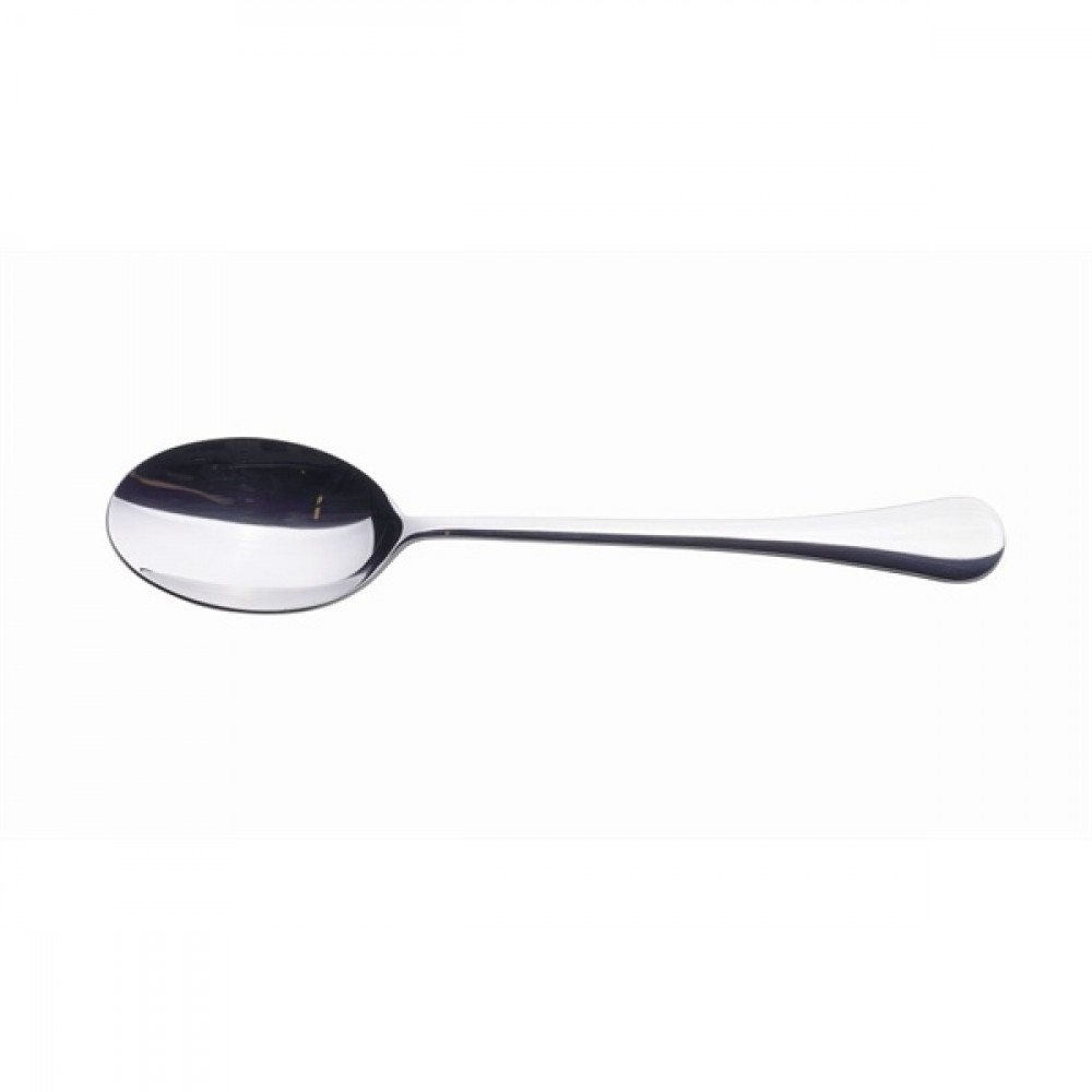 Genware Slim Dessert Spoon | Berties Direct
