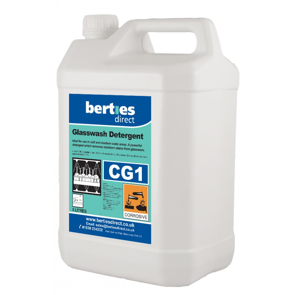 Berties CG1 Automatic Glasswash Detergent