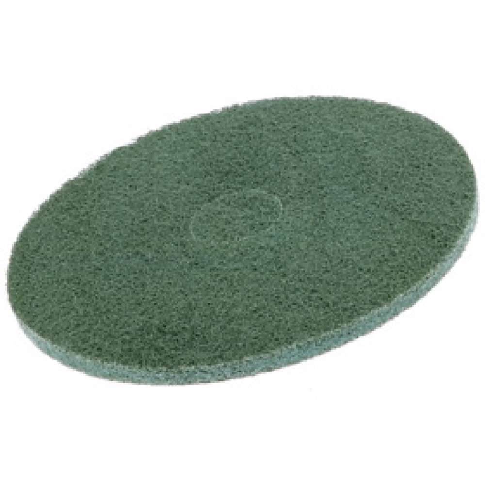 Berties Floor Pad Medium Grade Stripping Green 17"