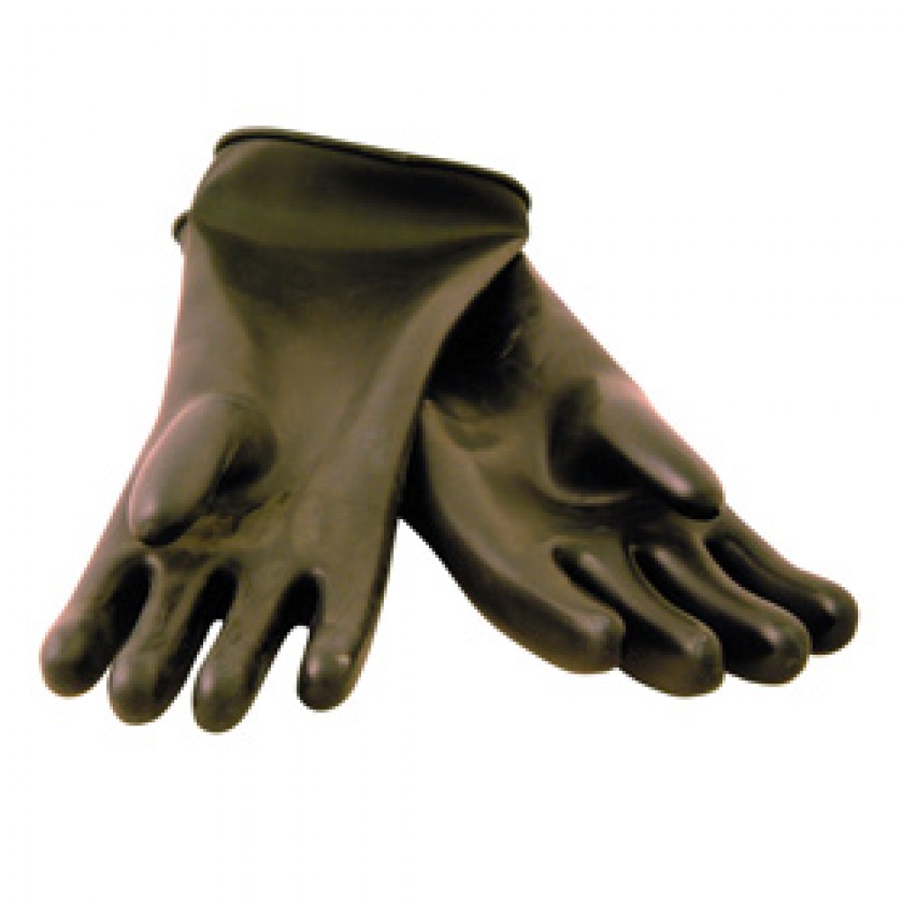 Berties Gauntlet Heavy Duty Gloves Black Large