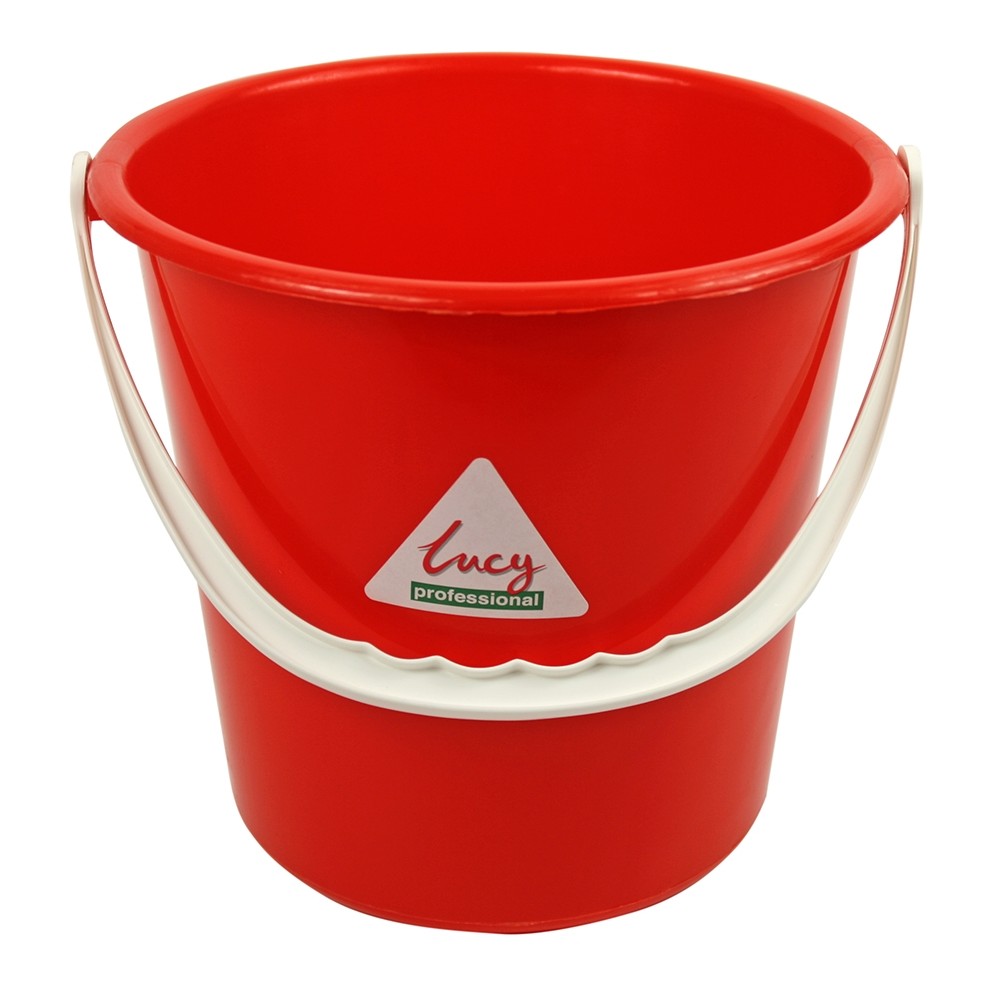 Berties Round Bucket Red 9Ltr
