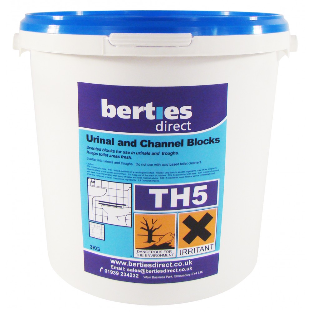 Berties TH5 Urinal & Channel Blocks