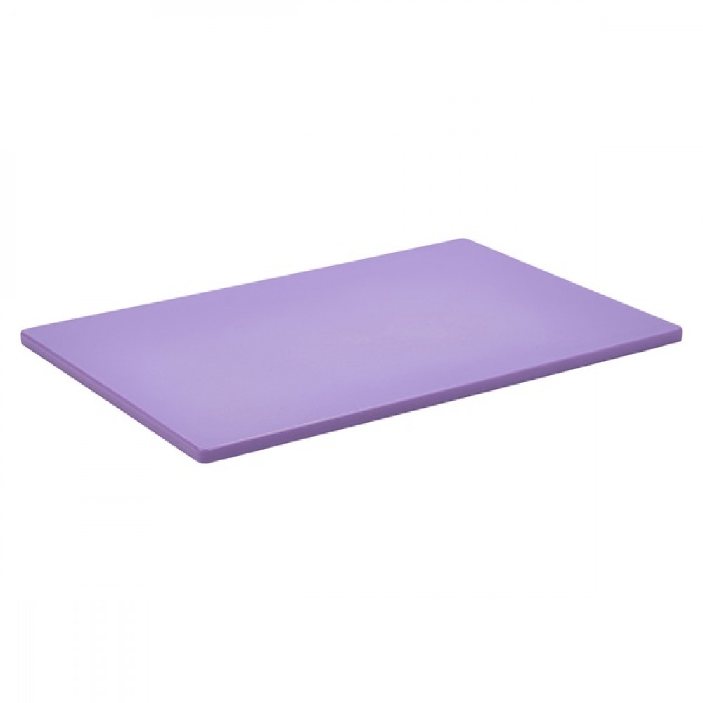 Genware Purple Chopping Board 450x300x12.5mm