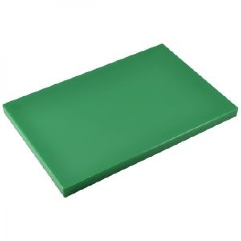 Genware Green Chopping Board 450x300x25mm