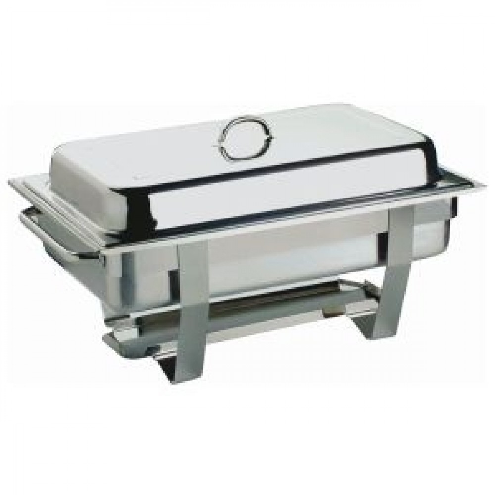 Genware Stainless Steel Value Chafing Dish Single