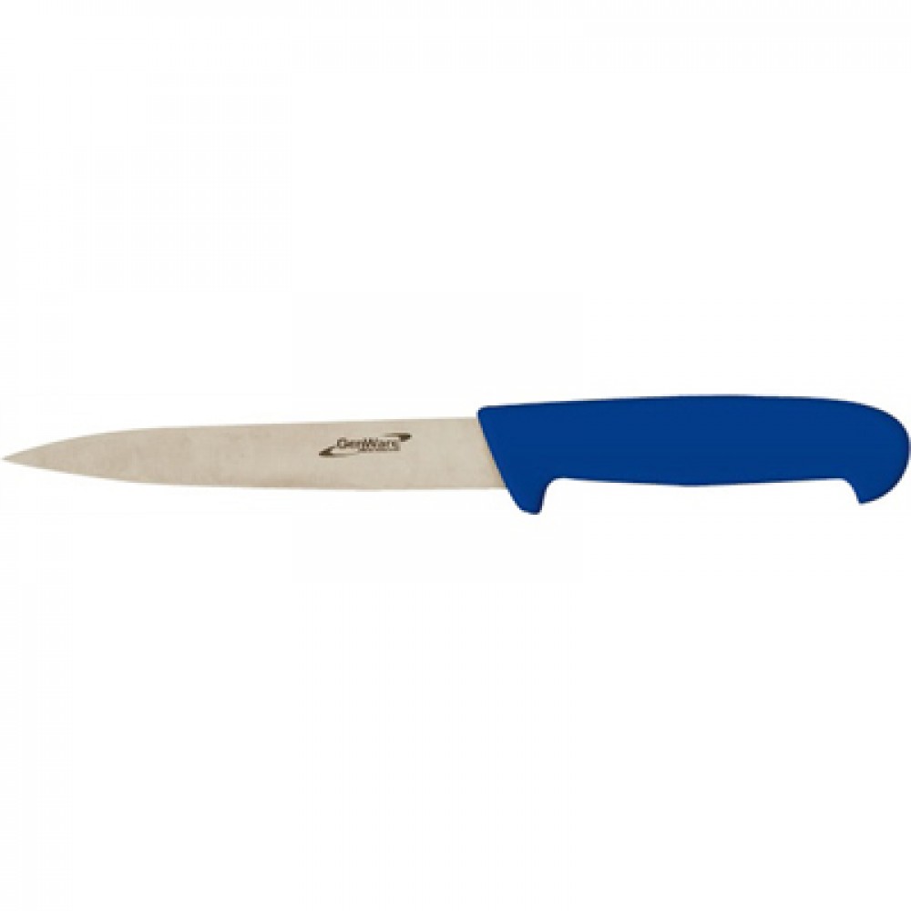 Genware Flexible Filleting Knife Blue 6"