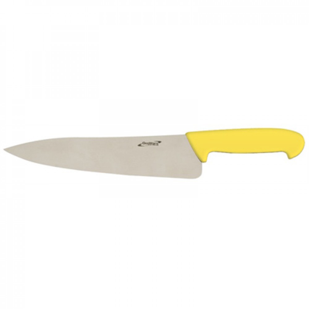 Genware Chef Knife Yellow 10"