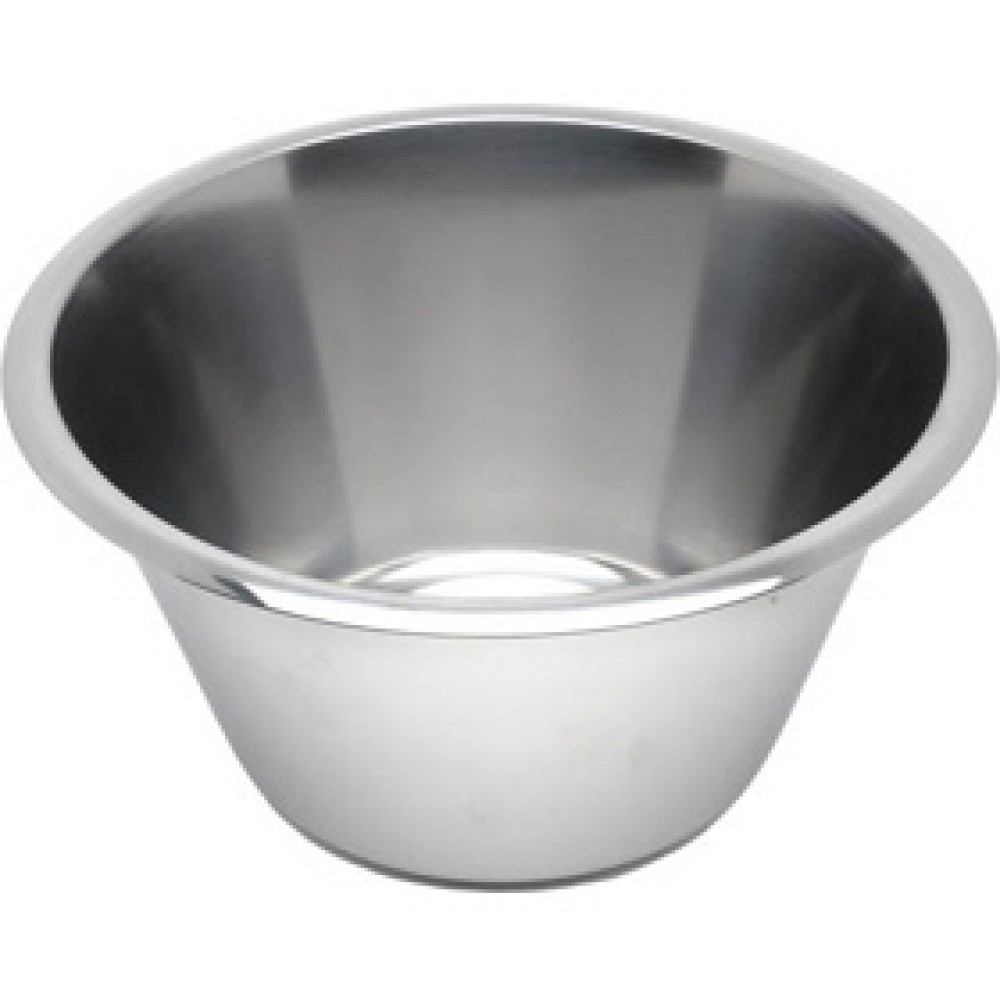 Genware Stainless Steel Swedish Mixing Bowl 3 Litre