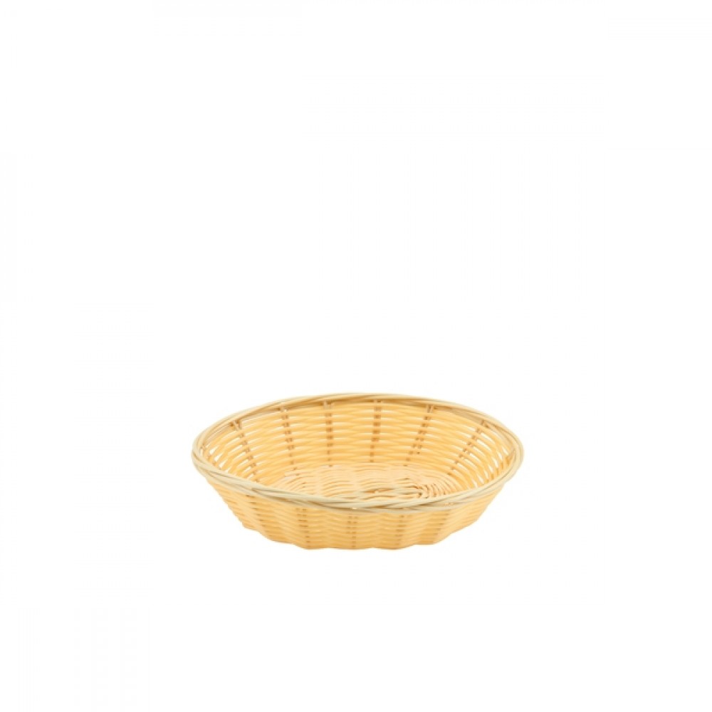Genware Polywicker Oval Basket 175mm