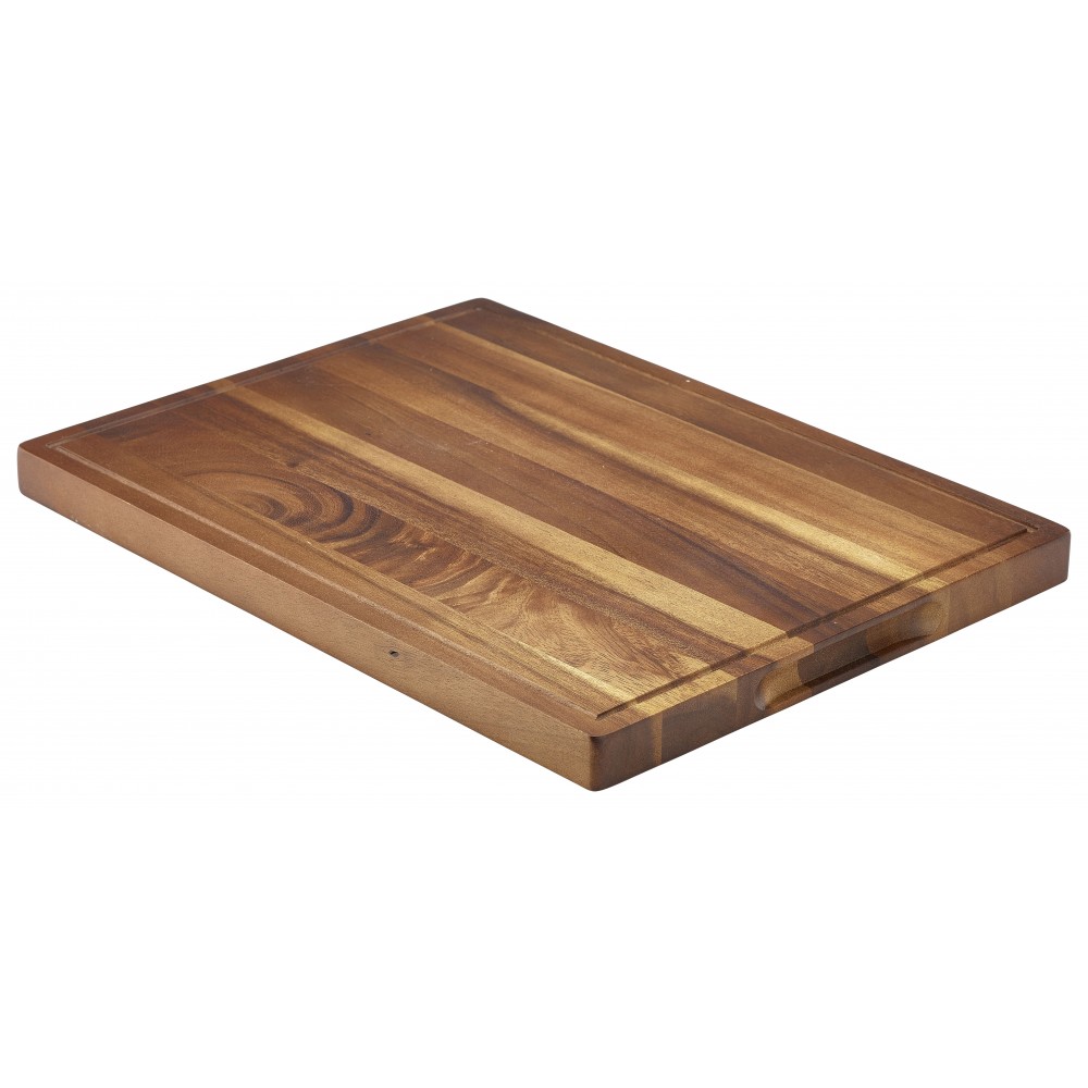 Genware Acacia Wood Serving Board 40x30x2.5cm