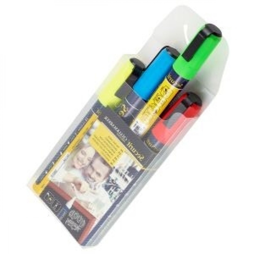 Berties Chalk Pens 2-6mm Chisel Tip Assorted Colours