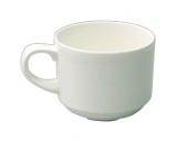 Churchill Alchemy White Stacking Coffee Cup 17cl/6oz