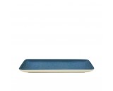 Sango Java Rectangular Plate Horizon Blue 21x8cm-8.3x3"