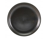 Terra Porcelain Coupe Plate Black 19cm-7.5"