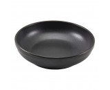 Terra Porcelain Coupe Bowl Black 23cm-9"