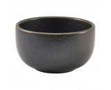 Terra Porcelain Round Bowl Black 12.5cm-4.9"