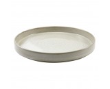 Terra Porcelain Presentation Plate Grey 26cm-10.25"