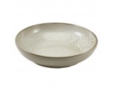 Terra Porcelain Coupe Bowl Grey 27.5cm-10.75"