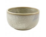 Terra Porcelain Round Bowl Matt Grey 12.5cm-4.9"
