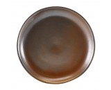 Terra Porcelain Coupe Plate Rustic Copper 24cm-9.25"