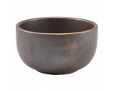 Terra Porcelain Round Bowl Rustic Copper 12.5cm-4.9"