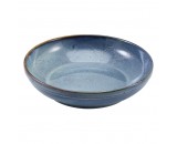 Terra Porcelain Coupe Bowl Aqua Blue 27.5cm-10.75"