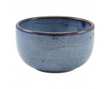 Terra Porcelain Round Bowl Aqua Blue 12.5cm-4.9"