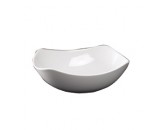 Genware Rounded Square Bowls 50cl/17.6oz 17cm/6.5"